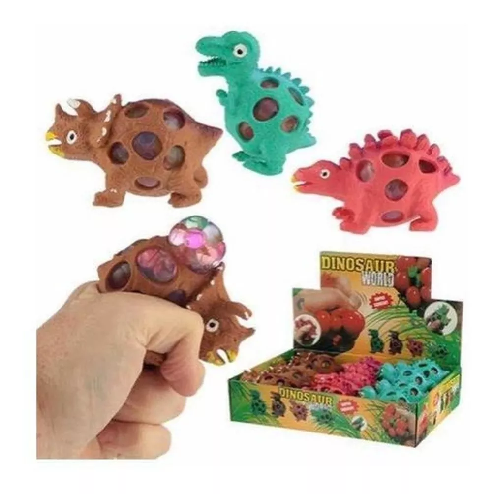 d4ec1e853867f524a3b861843bbeb45b.png Pop Toys Squishy Dino - Display Com 24pcs BR1592 - Imagem 1