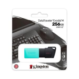 Pen Drive 256GB Kingston, USB 3.2, DataTraveler Exodia M - DTXM/256GB - Imagem 2