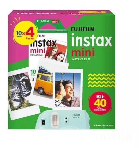 d6781dc3b5784d43c8f64e18113c4c89.png Filme Instantâneo Fujifilm Instax Mini 40 Fotos - Imagem 1