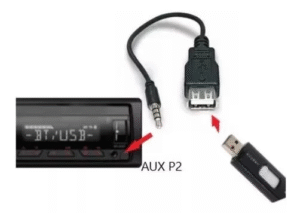 Cabo De Áudio P2 Macho X Usb Fêmea - Imagem 3