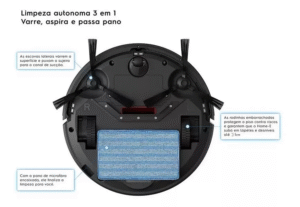 Robo Apirador de Po Electrolux Home-E Power Experience com Autonomous Technology Bivolt - ERB30 - Imagem 6