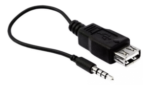 Cabo De Áudio P2 Macho X Usb Fêmea
