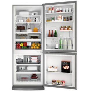 Geladeira Brastemp Frost Free Inverse com Turbo Ice, Inox, 443L - BRE57AK 220V - Imagem 4