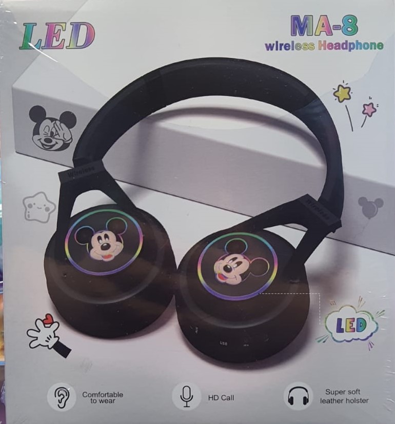 db78d1f83269b76090163d76b3619309.jpeg Fone De Ouvido Mickey Sem Fio Bluetooth - Imagem 1