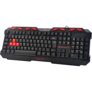 Teclado Gamer Fortrek Spider GK706 Preto/Vermelho - Imagem 3