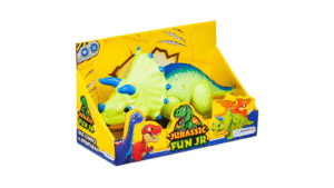 Dinossauro Jurassic Fun Junior Triceraptor com Som Multikids BR1469 - Imagem 2
