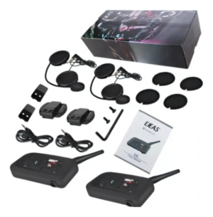 Intercomunicador Capacete Moto V6 ( Par ) - Imagem 2