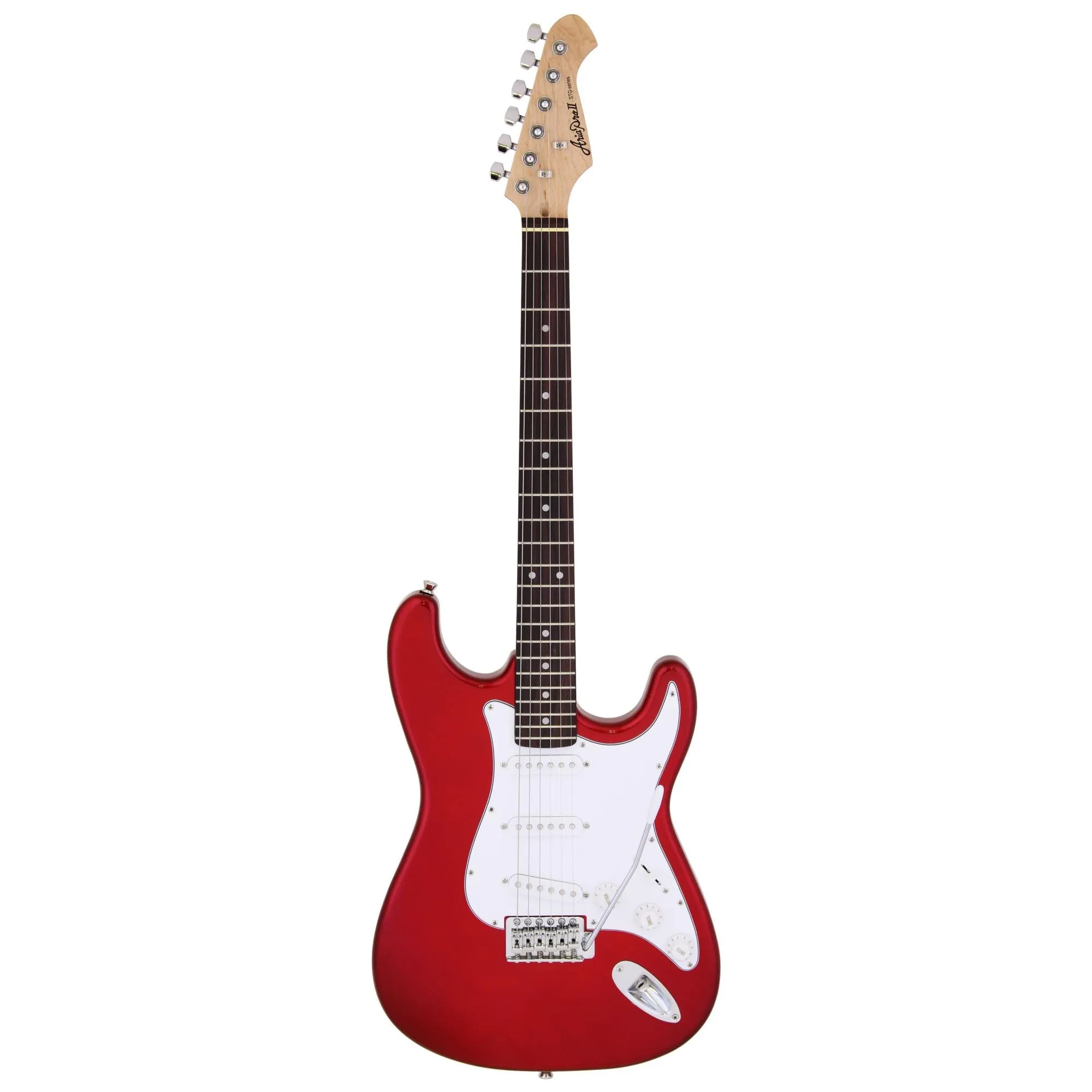 e32ec513bc5ce9fd84bacd7a8fa343ff.png Guitarra Aria Pro II STG-003 Candy Apple Red - Imagem 1