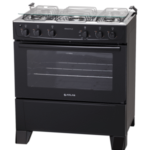 Fogão 5 Bocas Preto com Mesa Inox Atlas Mônaco Plus Bivolt - Imagem 3