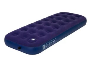 Colchão de Solteiro Inflável Mor,PVC Vinil,Capacidade 100Kg,com Fole,Azul - 9071 - Imagem 2