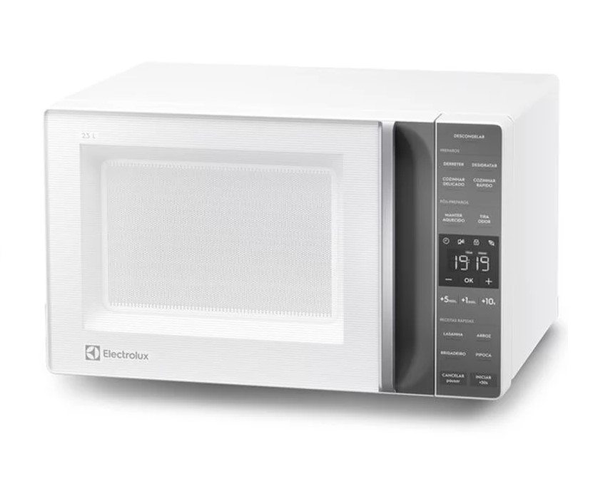 e9f5d0e3c4412ede91dd1391acd81974.jpg Micro-ondas Electrolux Efficient, 23 Litros, 4 Receitas, Branco - ME23B 220V - Imagem 1