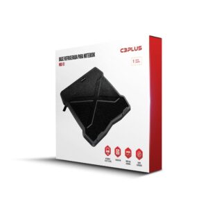 Base para Notebook C3Tech, com Cooler, Preto - NBC-01BK - Imagem 5