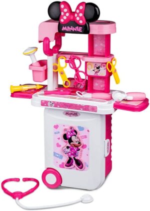 Maleta de Viagem Minnie Medico Playset 3 em 1 Multikids BR1296 - Imagem 3