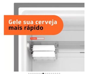 Geladeira Brastemp Frost Free Duplex 375L Inox Extrafrio - BRM44HK 220V - Imagem 8