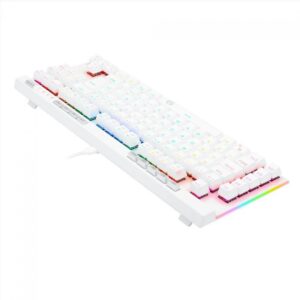 Teclado Mecânico Gamer Redragon K587 Magic-Wand Pro RGB, Switch Blue, White, ABNT, TKL, K587W-RGB-PRO (PT-BLUE) - Imagem 5