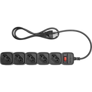 Protetor Filtro De Linha 5 Tomadas Cabo 3m Epe205+ Intelbras - Imagem 2