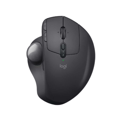 Mouse Logitech Mx Ergo TrackBall Grafite Conexão USB Bateria Recarregável