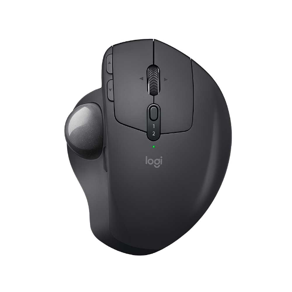 efc0e9a797e55f6eceb71447d8c34f0d.png Mouse Logitech Mx Ergo TrackBall Grafite Conexão USB Bateria Recarregável - Imagem 1