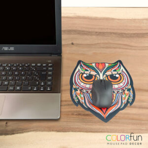 Mousepad / Ímã Decorativo ColorFun – Owl Color - Imagem 2