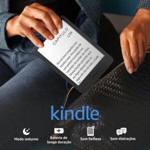 Kindle 11ª Geração, Mais leve, com resolução de 300 ppi e o dobro de armazenamento - Cor Preta - Imagem 2