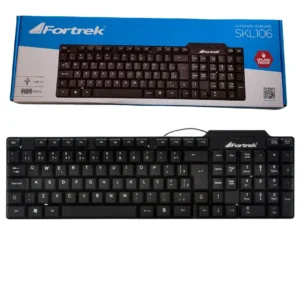 Teclado Fortrek Padrão, USB, Standard, Preto - SKL-106 - Imagem 3