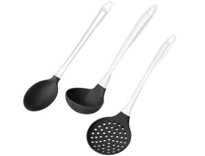 Kit Para Servir De Silicone Cabo Acrílico Preto Up Home - UD032 - Imagem 5