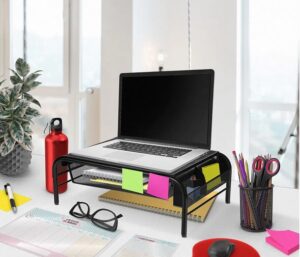 Suporte c/ Organizador de Mesa Aramado para Monitor Keep - EI044 - Imagem 5