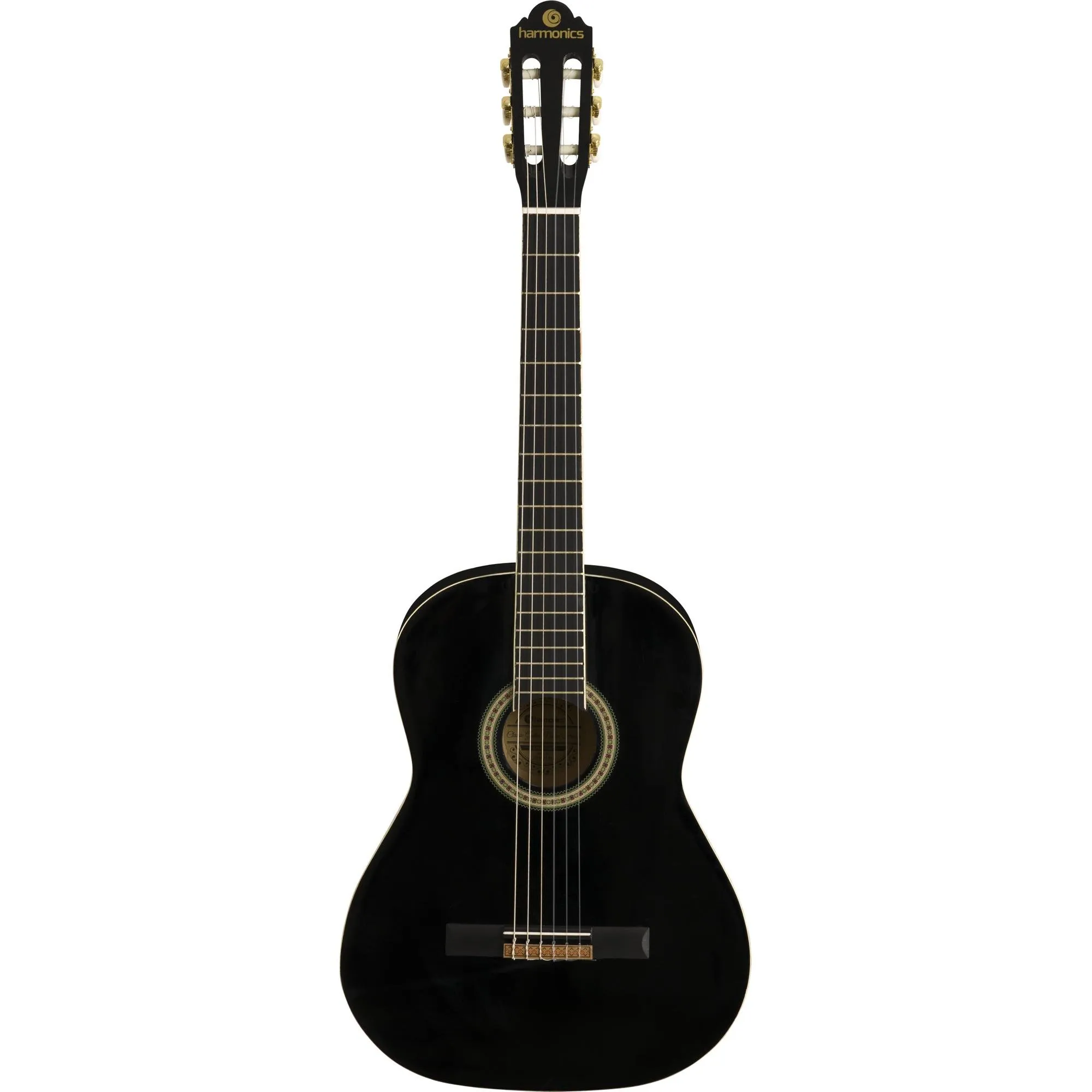 f789641834f324dcf2eaf99818b09dff.png Violão Acústico Harmonics GNA-111 Nylon Preto - Imagem 1