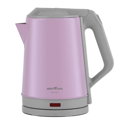 Chaleira Elétrica Rosa Britânia 1,9L Inox BCH12RS 220V