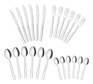 Jogo De Talheres Buzios Aco 24 Pcs Inox Faqueiro Tramontina - Imagem 2