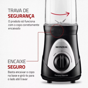 Liquidificador Portátil Mondial Personal Blender DG-01 - 220V - Imagem 7