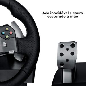 Volante Logitech G920 Driving Force para Xbox Series X|S, Xbox One e PC - Imagem 6