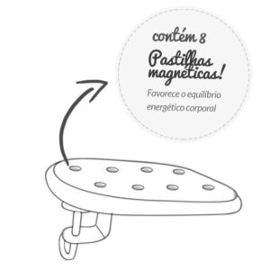 Apoio para Antebraço Reliza com Pastilhas Magnéticas, Preto - 032 - Imagem 3