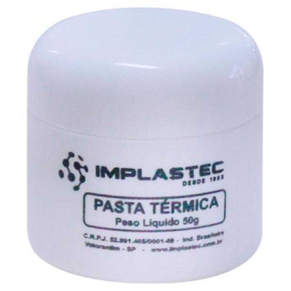 0e5279ed3ae6972e8b2cd30a99bba155.jpg Pasta Térmica Implastec Pote Com 50G - Imagem 1