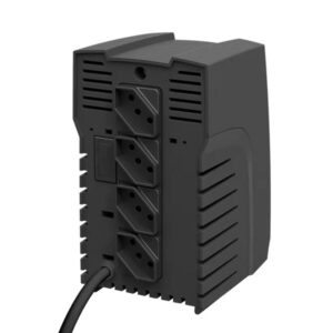 Estabilizador TS Shara Powerest 500VA, 4 Tomadas, Saida 115V, Entrada Bivolt, Preto - 9116 - Imagem 2