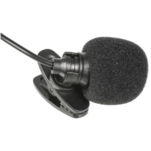 Microfone Portátil para Celular Lapela, Conexão P2, Preto - Imagem 3
