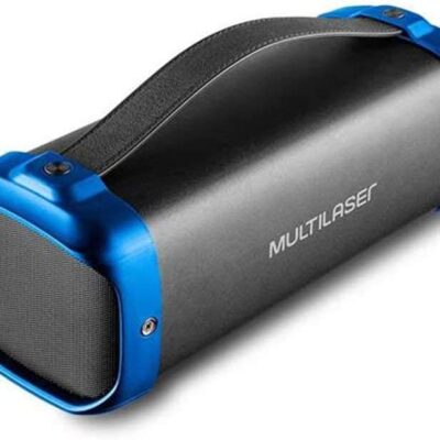 Caixa De Som Portátil Bazooka com Bluetooth, USB, Micro SD (Adaptador Não Incluso) 50W Multilaser - SP350