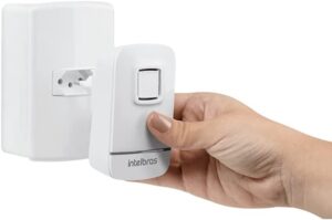 Campainha Eletrônica Sem Fio com Bateria CIB 100 Branco Intelbras - Imagem 4