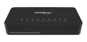 Switch 8 Portas IntelBras Fast Ethernet 10/100 Mbps com QoS - SF 800 Q+ - Imagem 3