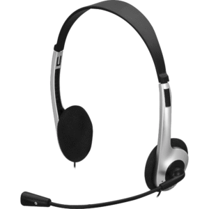 Fone Multimídia HBL-101 Prata/Preto FORTREK - Imagem 2