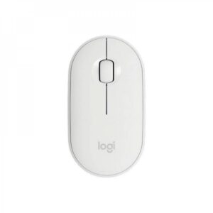 Mouse sem fio Logitech Pebble M350 com Conexão USB ou Bluetooth, Clique Silencioso, Design Slim Ambidestro e Pilha Inclu - Imagem 2