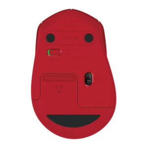 Mouse Sem fio M280 Vermelho USB Nano, Logitech - Imagem 2
