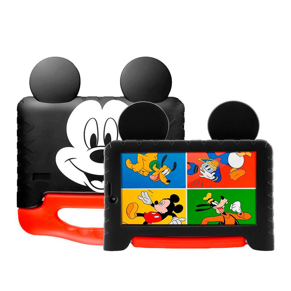 2b39d2347cdd63427a8db17ab53573e0.jpg Tablet Multilaser Mickey Mouse Plus, 16GB, Wi-fi, 7'' - NB314 - Imagem 1