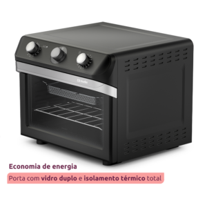 Fritadeira elétrica sem óleo Fryer Air Forno Mueller 35 Litros preto fosco MFB35G 220V - Imagem 7