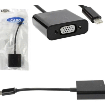 Adaptador De Usb-c Para Vga - Conversor Type C Usb 3.1
