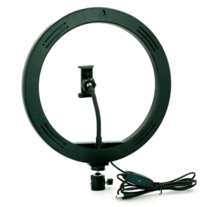 Ring Light Com Suporte Para Celular E Tripé 26cm (10 polegadas) - Imagem 3