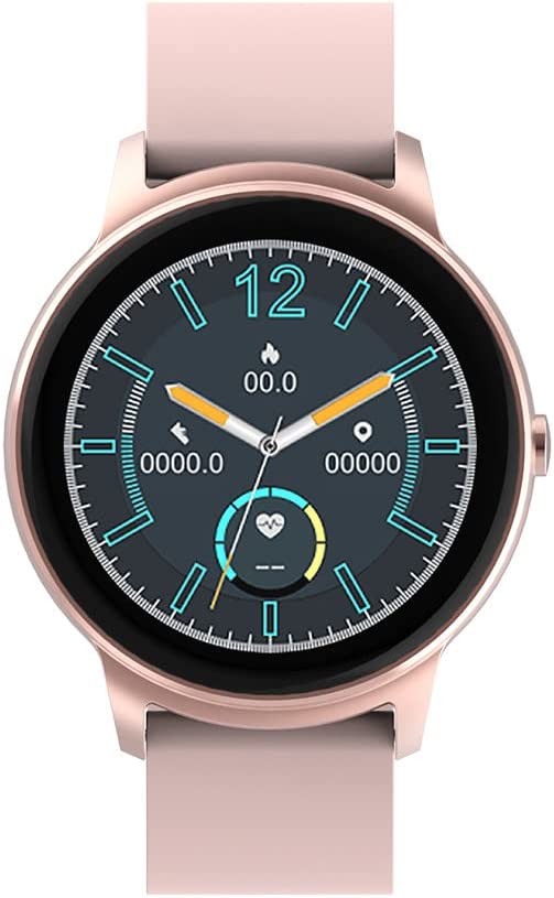 38e205da0bd26ef6aaca8bccf0279c14.jpg Smartwatch Viena Rose Ble 5.0 hr Leitura De Mensagem - Imagem 1