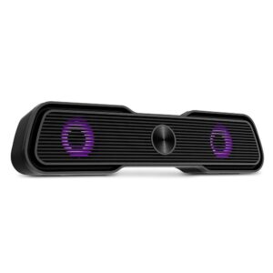 Caixa de Som Soundbar 2.0 Gamer 15w Rms Led Multilaser - SP953