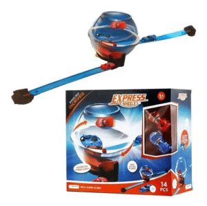 Pista Super Globo Com 2 Carrinhos Express Wheels Multikids - BR1022 - Imagem 3