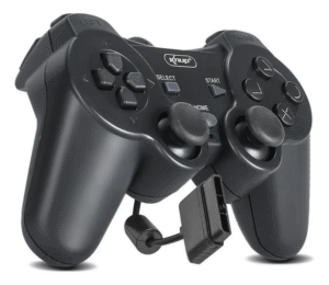 Controle Joystick Para Ps1 E Ps2 Dualshock Kp-gm015 Preto - Imagem 2